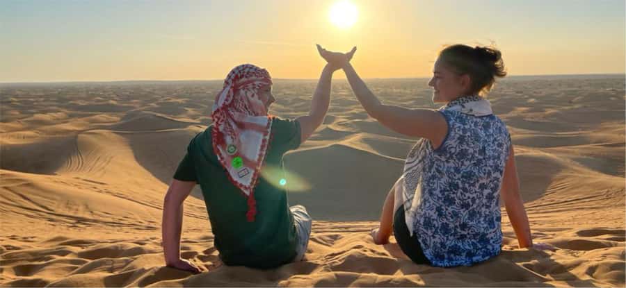 Doha: Safari, Camel Ride, Sandboarding and Inland Sea Tour - Leaving Doha for the open desert