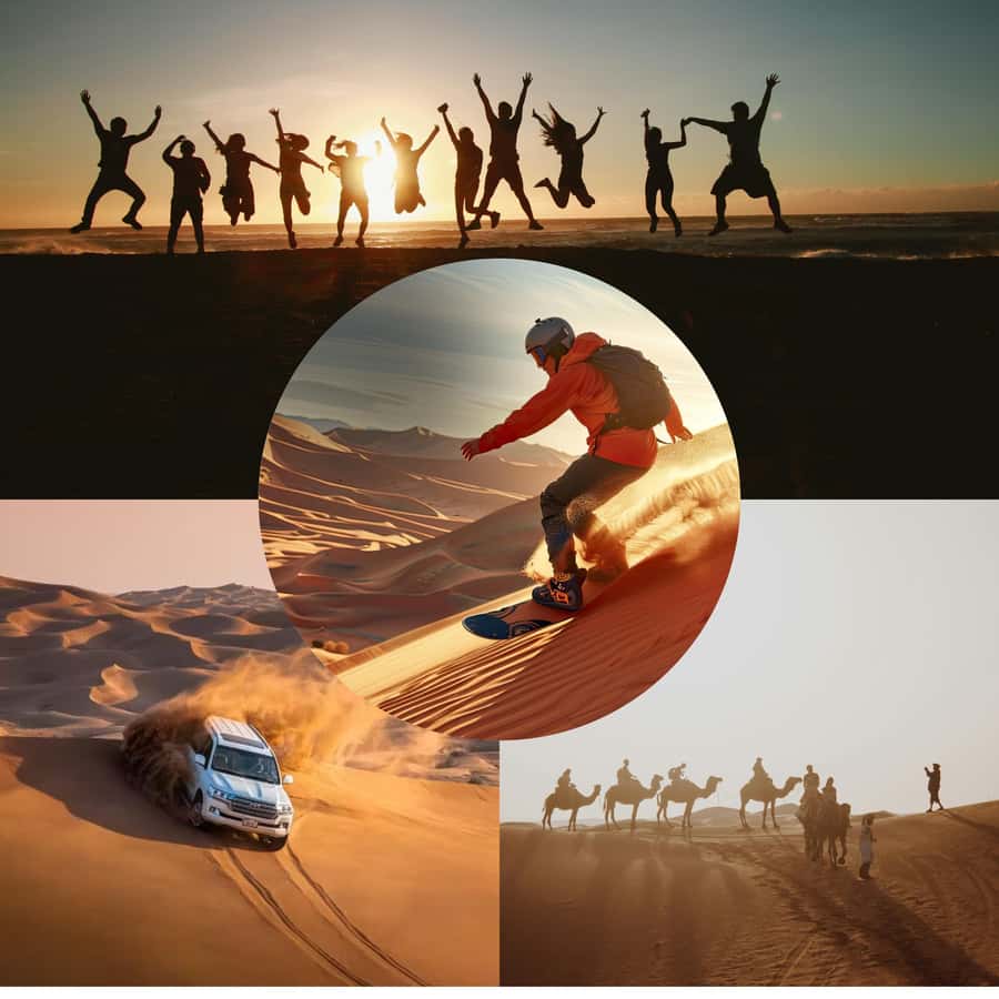 Doha: Shared Desert Safari, Sandboarding, Camel Ride - The 4x4 ride is the heart of the outing