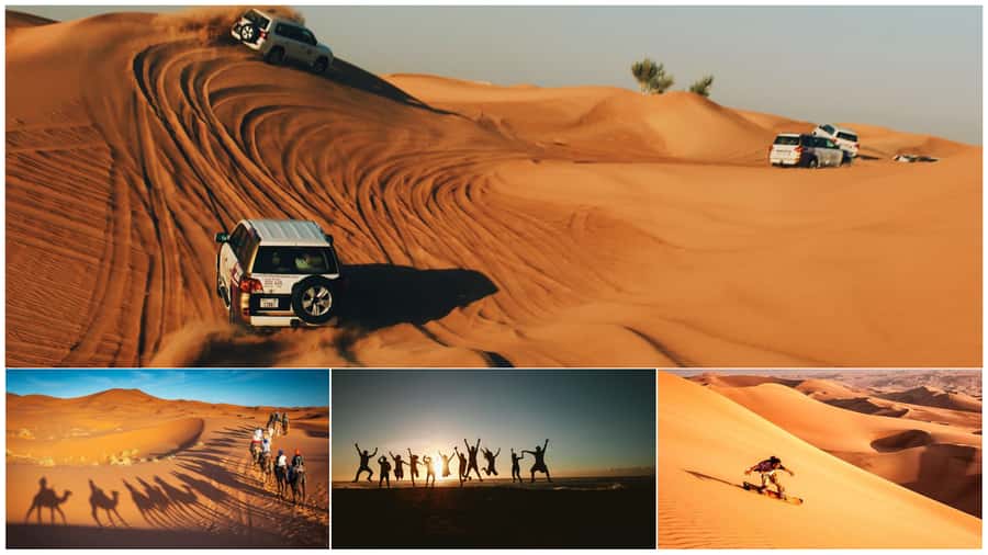 Doha: Shared Desert Safari, Sandboarding, Camel Ride - Getting from Doha to the open desert