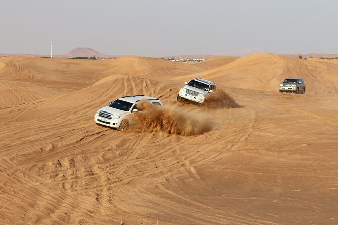 Doha Sharing Desert Safari with Dune Bashing and Sand Boarding - Sealine Beach: the staging point for the dunes