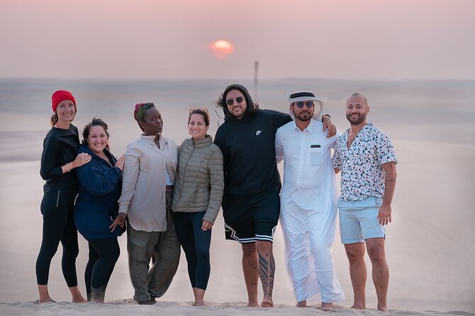 Doha Sharing Desert Safari with Dune Bashing and Sand Boarding - Dune bashing across Qatar’s golden sand