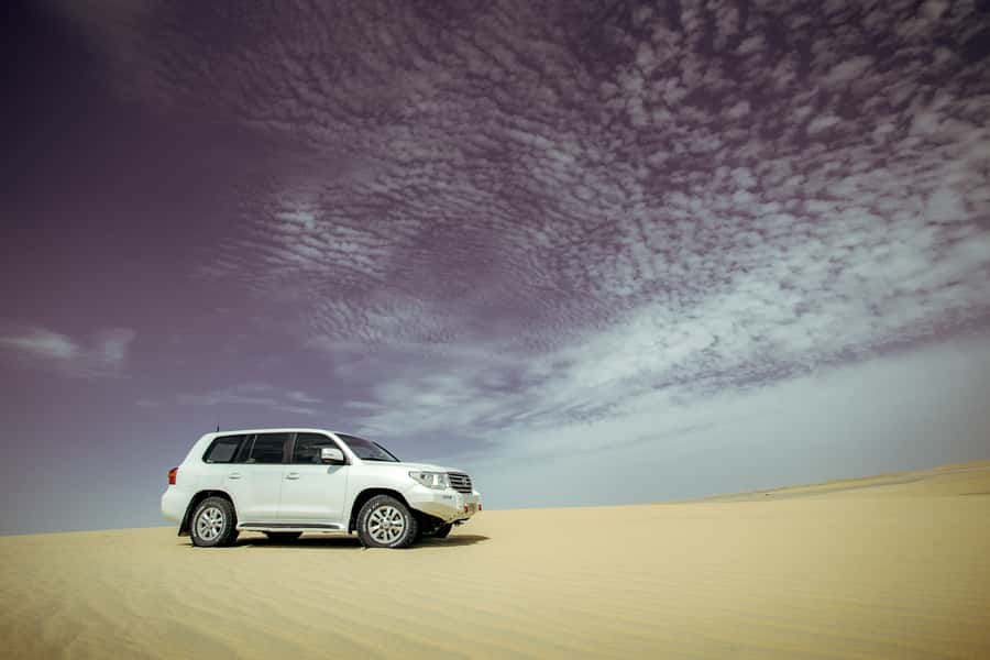 Doha: Sharing Desert Safari with Inland Sea visit - The 4x4 ride across nearly 40 kilometers of sand