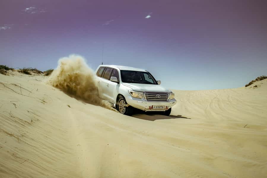 Doha: Sharing Desert Safari with Inland Sea visit - Guide communication and the quality of the day