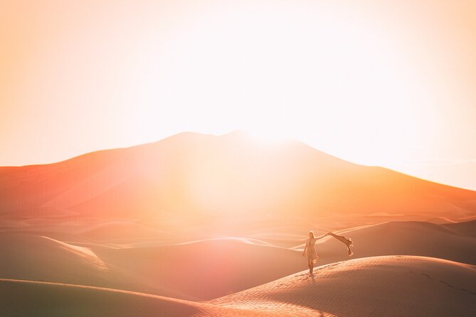 Doha Sunrise Desert Safari Tour| Dune Bashing| Inland Sea visit| Camel Riding - The Inland Sea and the Saudi border view