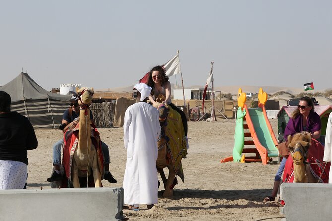 Doha; Sunrise Desert Tour and camel safari 4hrs - How much value do you get for $75?