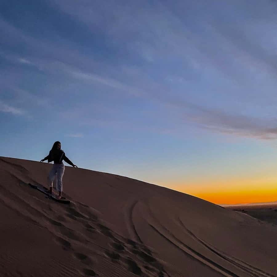 Doha: Sunset Safari, Dune Bashing, Sandboarding & Camel Ride - The Inland Sea and the sunset stop