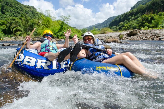 Dominica Shore Excursion: River Tubing Safari - Wacky Rollers sets up the river run