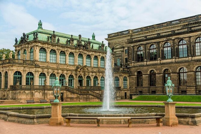 Dresden Live-Guided Self-Drive Trabi Safari City Tour 1h15min - Theaterplatz, the Zwinger, and the Semperoper