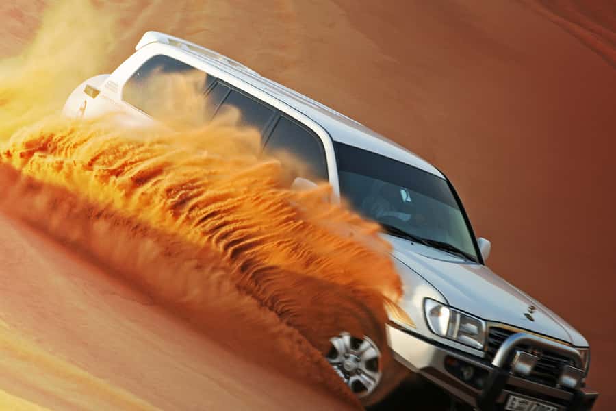 Dubai 4WD Evening Desert Safari - Sunset, Sand, and Camera Time