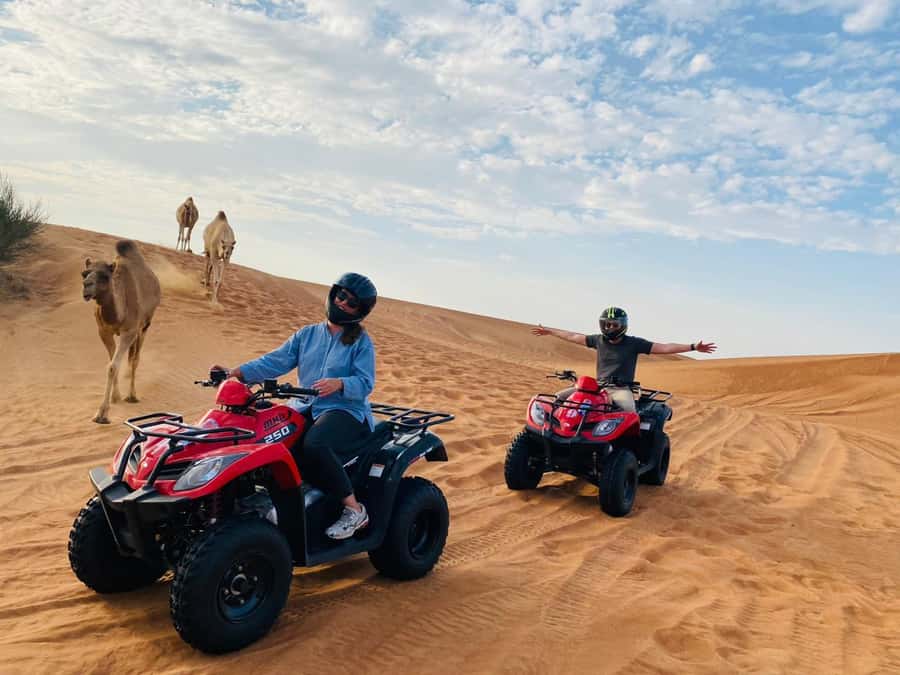 Dubai: Adventure Quad Bike Safari, Camel Ride & Refreshment - Quick points before you book