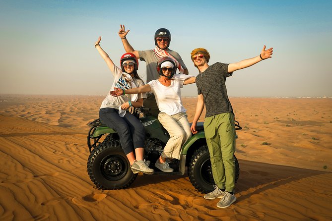 Dubai: Adventure Quad Bike Safari, Camel Ride & Refreshments - Key points to know before you book