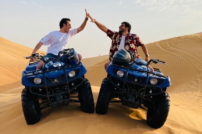 Dubai: Adventure Quad Bike Safari, Camel Ride & Refreshments - Morning or afternoon: which suits you best?