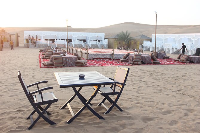 Dubai Afternoon Desert Safari and BBQ Dinner - BBQ dinner, shawarma, and unlimited drinks