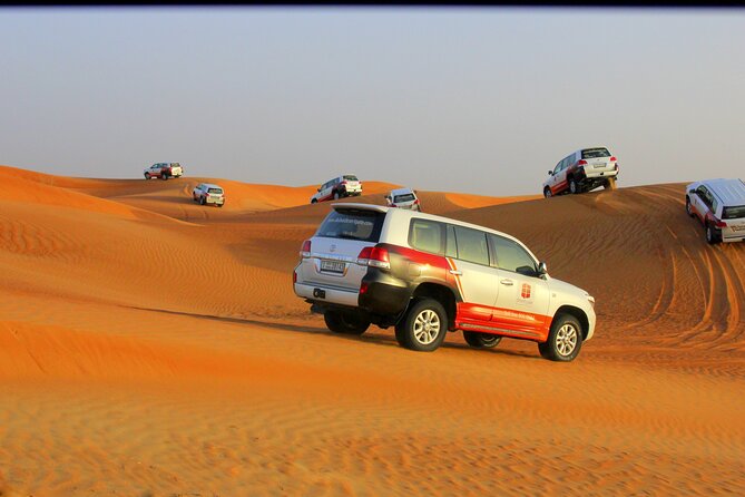 Dubai Afternoon Desert Safari and BBQ Dinner - Dune driving over the golden sand