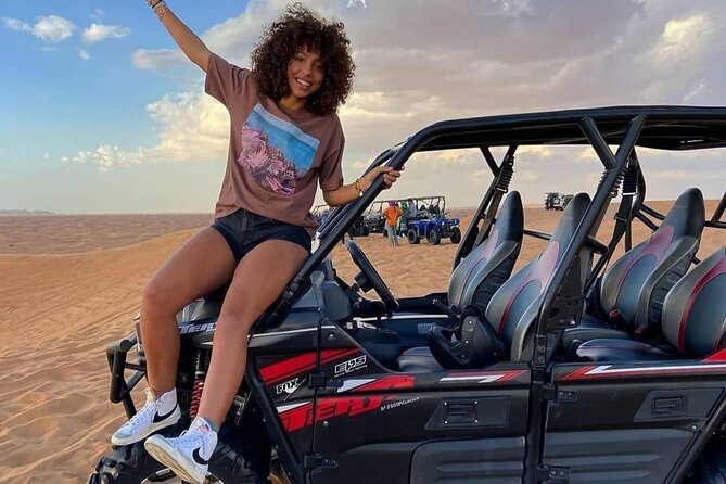 Dubai: All Inclusive Desert Safari with ATV, Camel, Horse ride, Vip & more - From Dubai to the red dunes of Lahbab