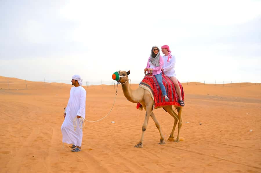 Dubai City Tour and Desert Safari Full-Day Combo - Dubai Frame, Jumeirah Mosque, and Etihad Museum