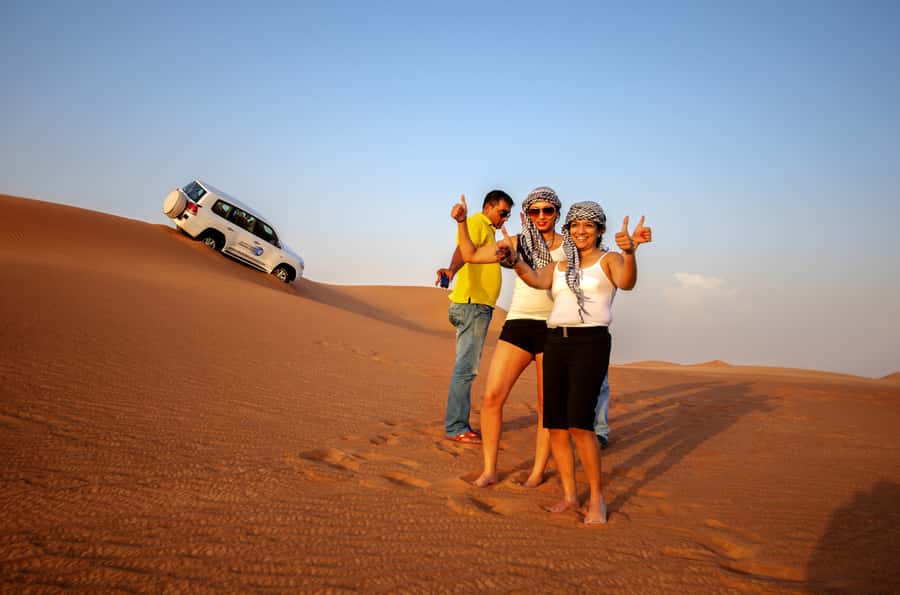 Dubai Cityscape and Desert Safari Full-Day Tour - Jumeirah Mosque and the modern city