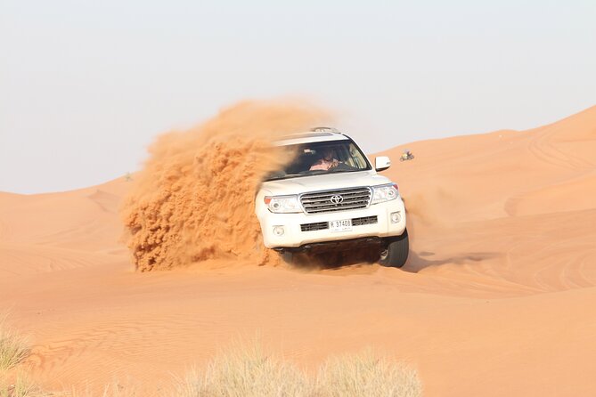 Dubai Desert Bespoke: Red Dunes Safari, Camel Ride & BBQ Options - Sunset, sandboarding, and the short camel ride