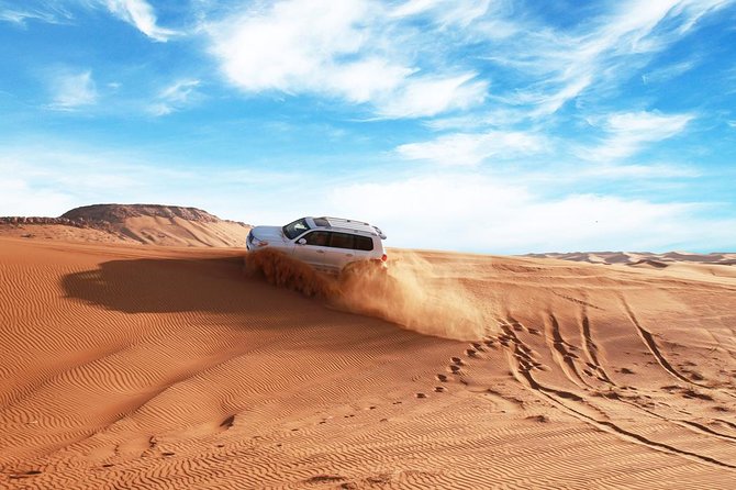 Dubai Desert Journey: Red Dunes Safari with BBQ in Bedouin Camp - Forty-Five Minutes of Dune Bashing