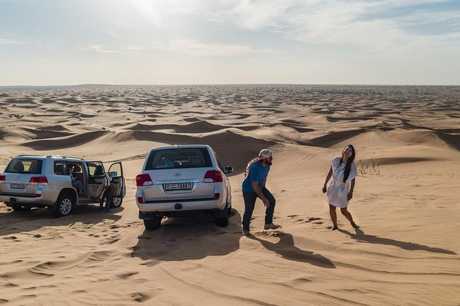 Dubai Desert Journey: Red Dunes Safari with BBQ in Bedouin Camp - The 20-Minute Pause Before the Sand Ride