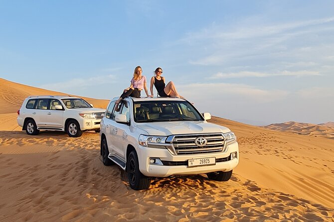 Dubai Desert Safari & Buffet Dinner and Camel ride with PRIVATE CAR - How the $441.26 price works