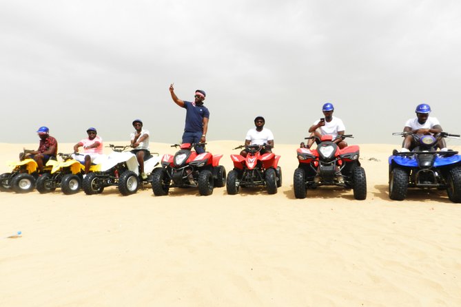 Dubai Desert Safari Dune Bashing, 60min ATV Quad, Camel Ride, BBQ - Five hours at the Majlis camp