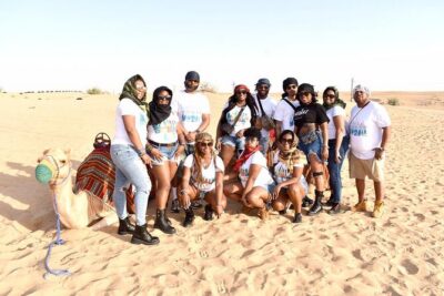 Dubai Desert Safari Dune Bashing, 60min ATV Quad, Camel Ride, BBQ
