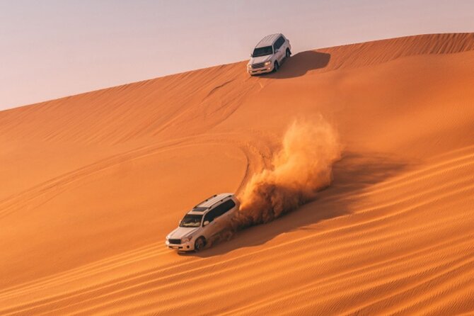 Dubai Desert Safari: Dune Bashing, Camel Ride & BBQ Dinner - Key points at a glance