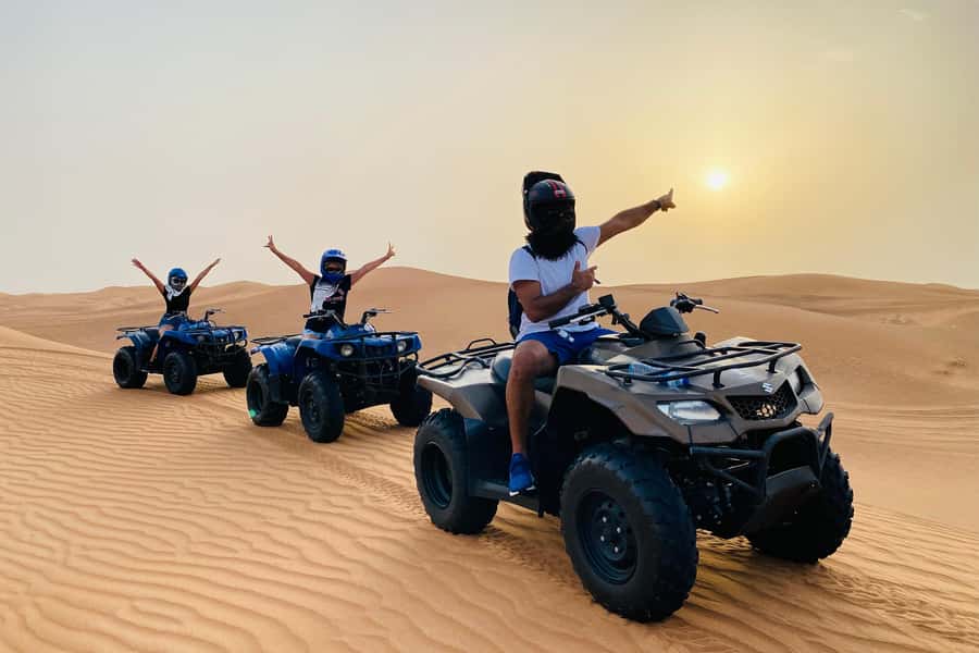Dubai: Desert Safari, Quad Bike, Camel Ride & Al Khayma Camp - Choosing between the four-hour and seven-hour versions