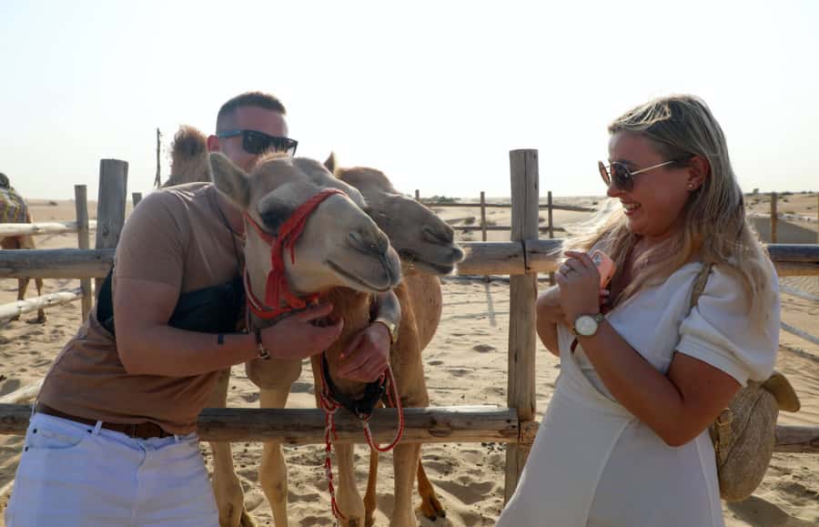 Dubai: Desert Safari, Quad Bike, Sandboarding, Camels & BBQ - Who will get the most from this $44 tour