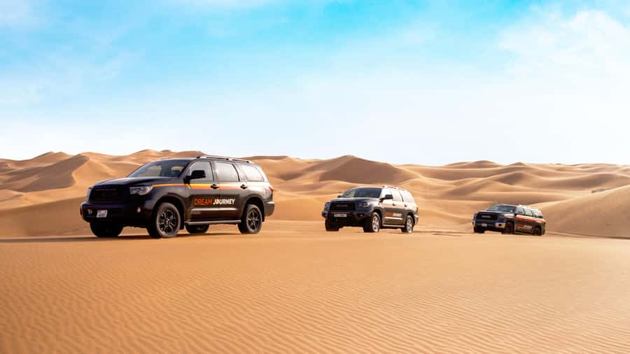 Dubai Desert Safari - Sandboarding, Quad Bike & BBQ Options - Quad biking before the main drive