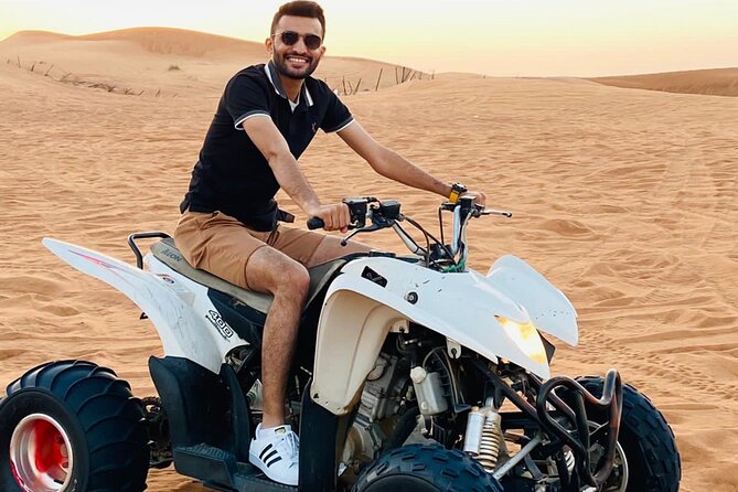 Dubai desert safari with 4x4 Dune Bashing,Camel Ride sand board - Key points at a glance