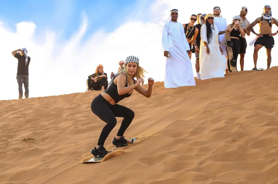 Dubai: Desert Safari with BBQ Dinner & Quad Biking Options - From Dubai hotels to Al Lahbab’s red dunes