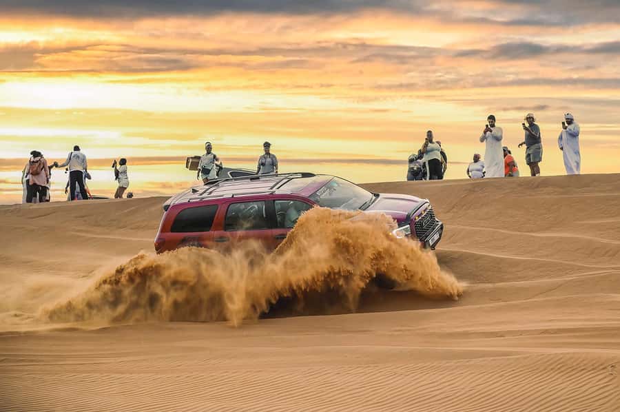 Dubai: Desert Safari with BBQ Dinner & Quad Biking Options - The Al Aweer camp and its 2.5-hour evening