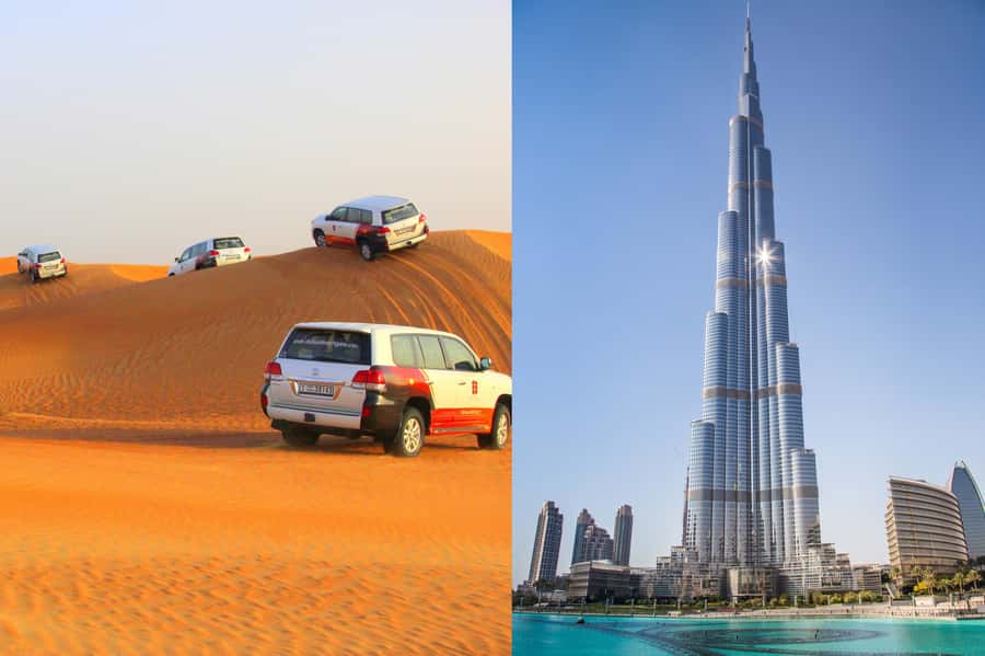 Dubai Desert Safari with Burj Khalifa (Ticket Only) - Returning to your hotel before the desert safari