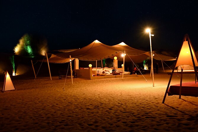 Dubai Desert Safari with Desert Camp Dinner, Camel Ride & Shows - Dinner is generous in scope, but set expectations carefully