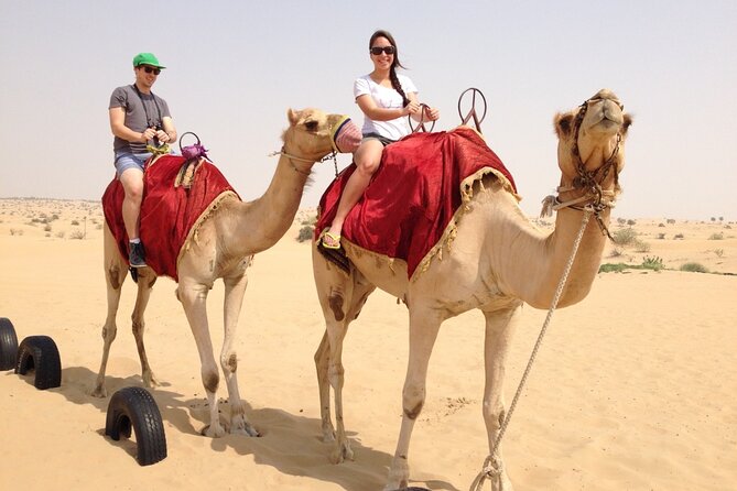 Dubai Desert Safari with Dinner, Camel Ride & Dune Bashing - A seven-hour evening in Dubai’s red desert