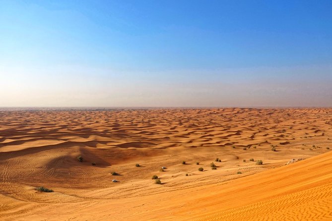 Dubai Desert Safari with Dune Bashing, Camel Rides & BBQ - Falconry, costumes, henna, and shisha at camp