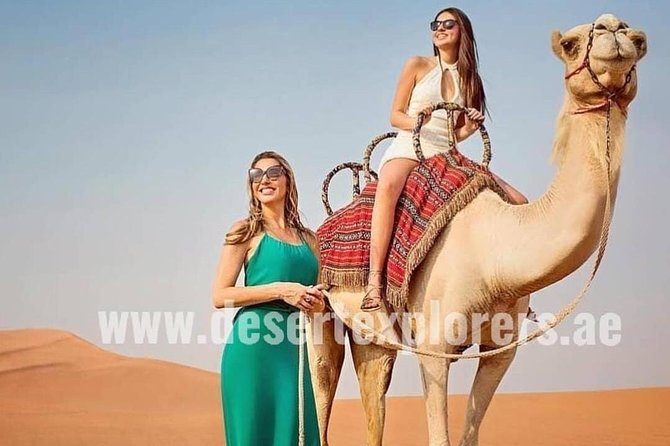 Dubai Desert Safari with Quad Bike, sandboarding, live show & BBQ - Dune bashing around Big Red