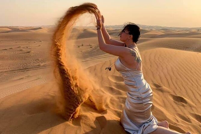 Dubai Desert Safari With Sandboarding & Camel Riding - Practical booking advice for your evening