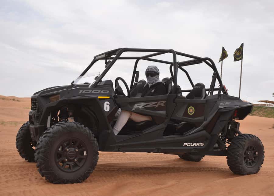 Dubai: Dune Buggy Safari and Camel Ride with Transportation - The 1000cc buggy ride