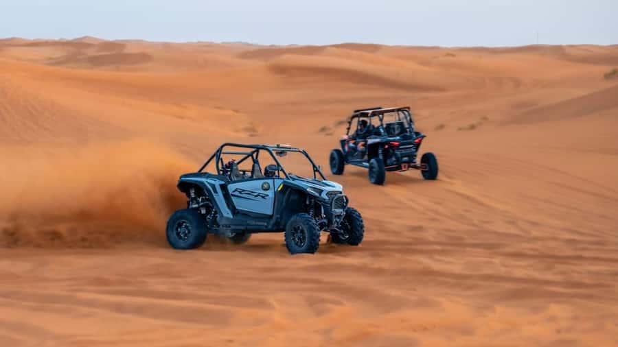Dubai: Dune Buggy Safari and Camel Ride with Transportation - From your hotel to the red desert
