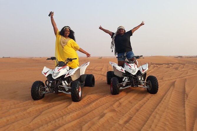 Dubai Dunes Safari With Quad Bike, Camel Ride, BBQ Dinner & Live Shows - How much value do you get for $74.33?