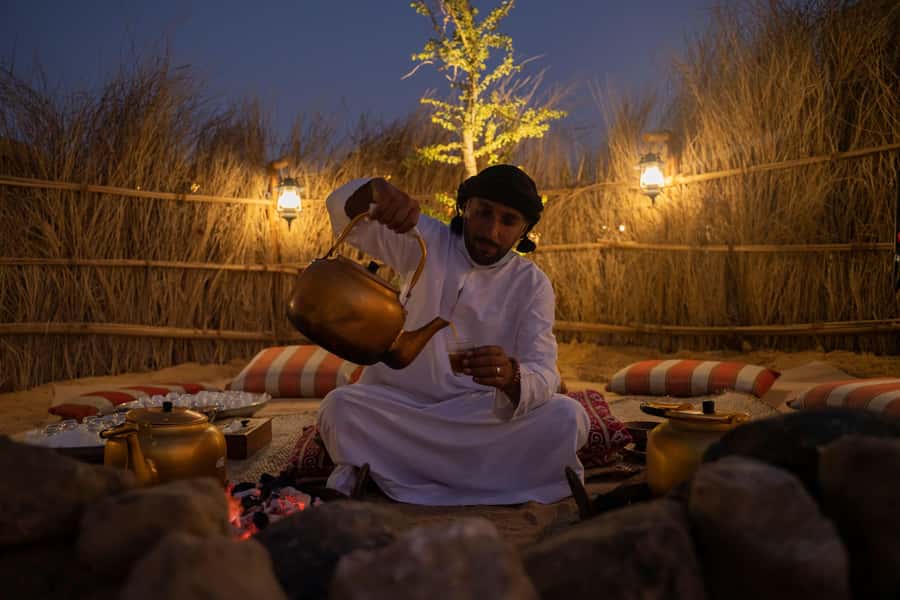 Dubai: Evening Desert Safari with Camel Ride & Stargazing - Optional BBQ dinner and the evening schedule