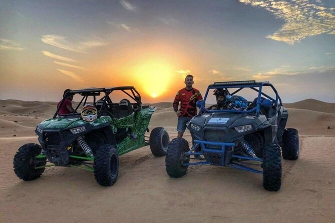 Dubai Evening Desert Safari with Thrilling Dune Buggy Adventure - A seven-hour route from city streets to red dunes