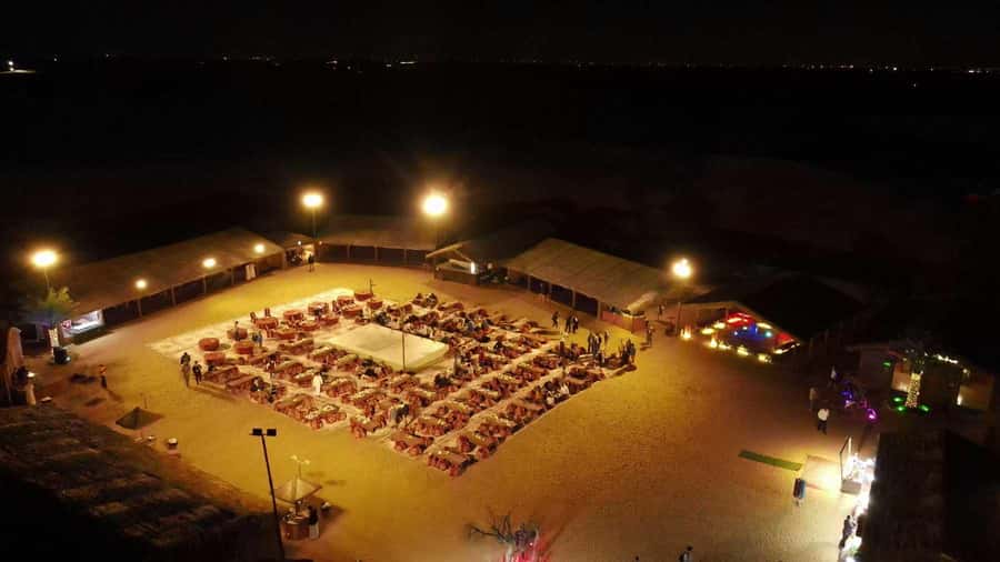Dubai: Extreme Can-Am Buggy Desert Safari Adventure - The optional camp turns a three-hour outing into an evening