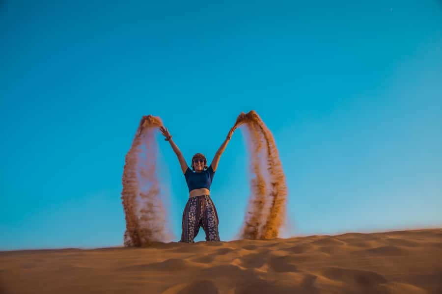 Dubai: Half-Day Desert Safari, Camel Ride, ATV & Dune Buggy - Dune bashing across the red sand