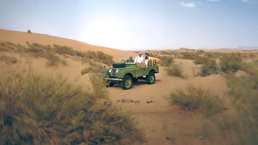 Dubai: Heritage Desert Safari wtih Overnight and Breakfast - The Drive Into the Dubai Desert Conservation Reserve