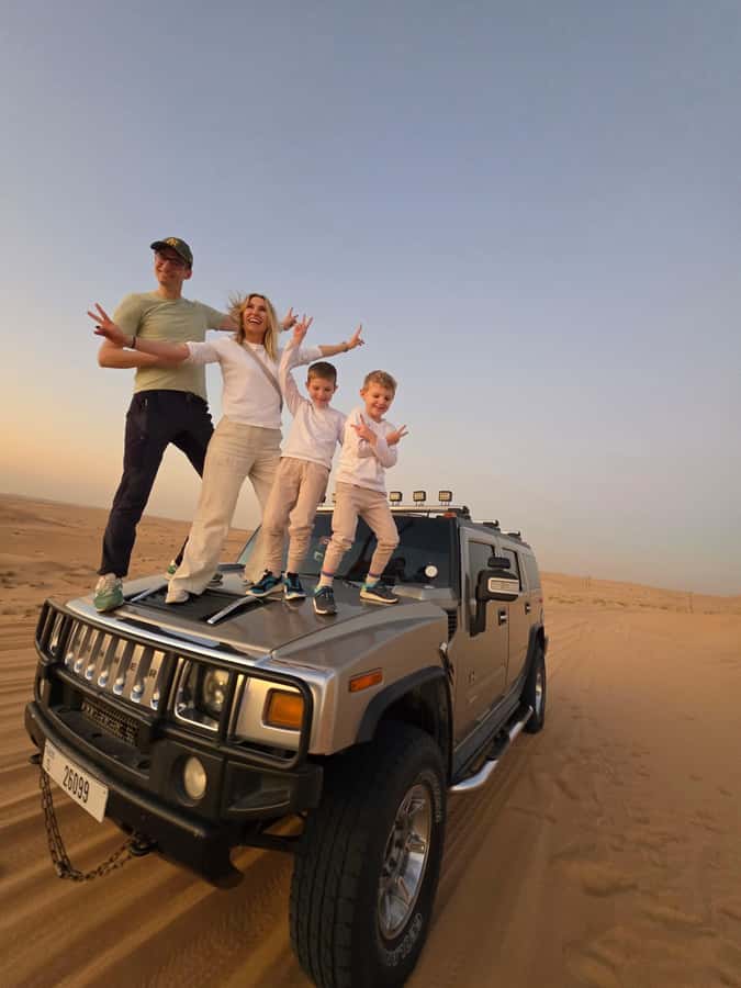 Dubai Hummer Safari Adventure & Traditional Dress Photoshoot - Key points to know before booking