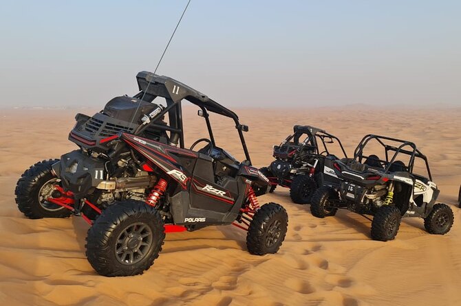 Dubai Morning Buggy Dunes Safari with Sandboarding & Camel Ride - The early trip from Dubai to Lahbab